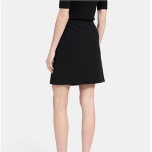 Theory Easy Waist Skirt in Crepe